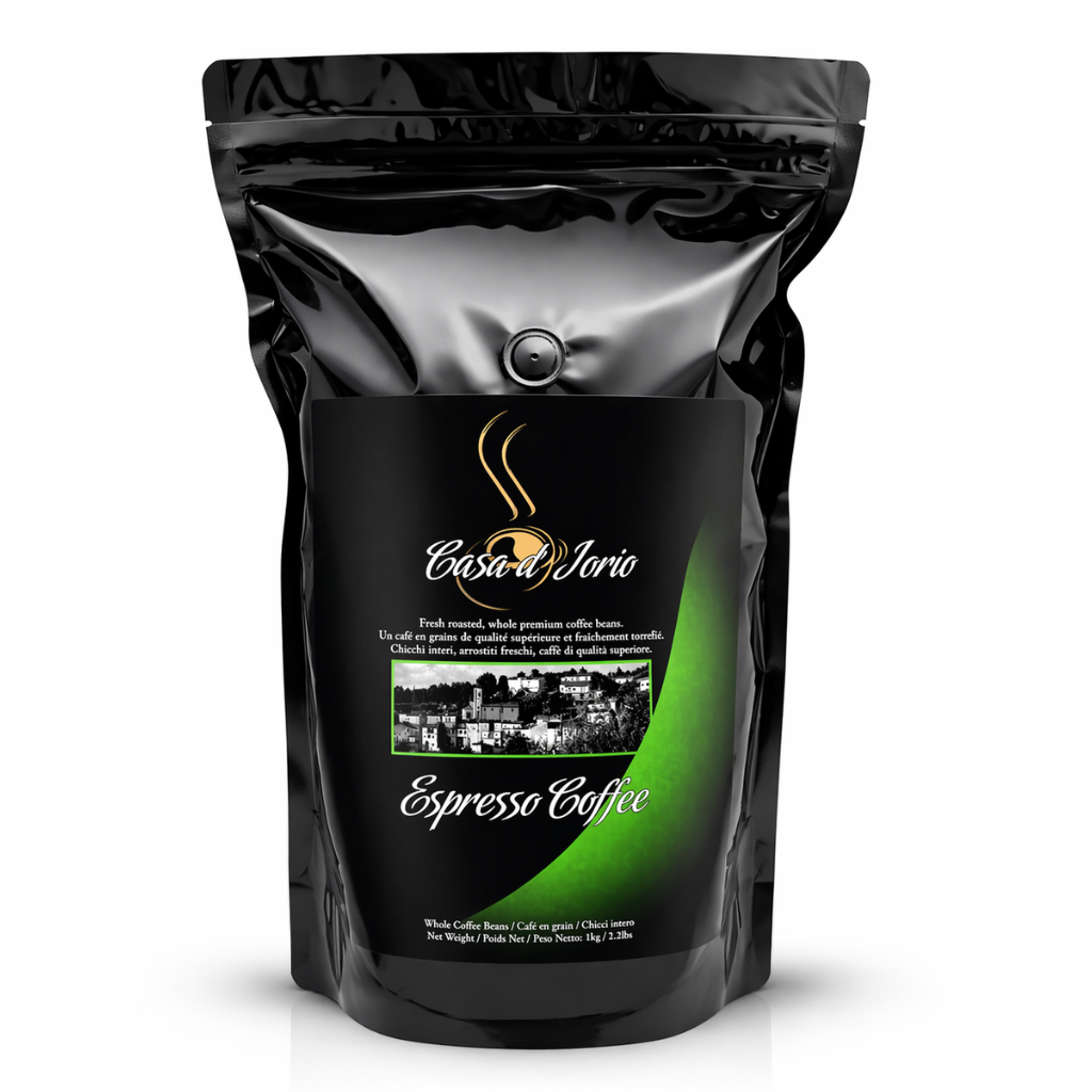 Casa d'Iorio Espresso Coffee 1 kg | Italian Whole Beans