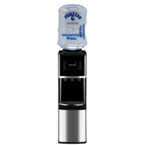Primo Bottom Loading Water Dispenser with Single-Serve Brewing - Black