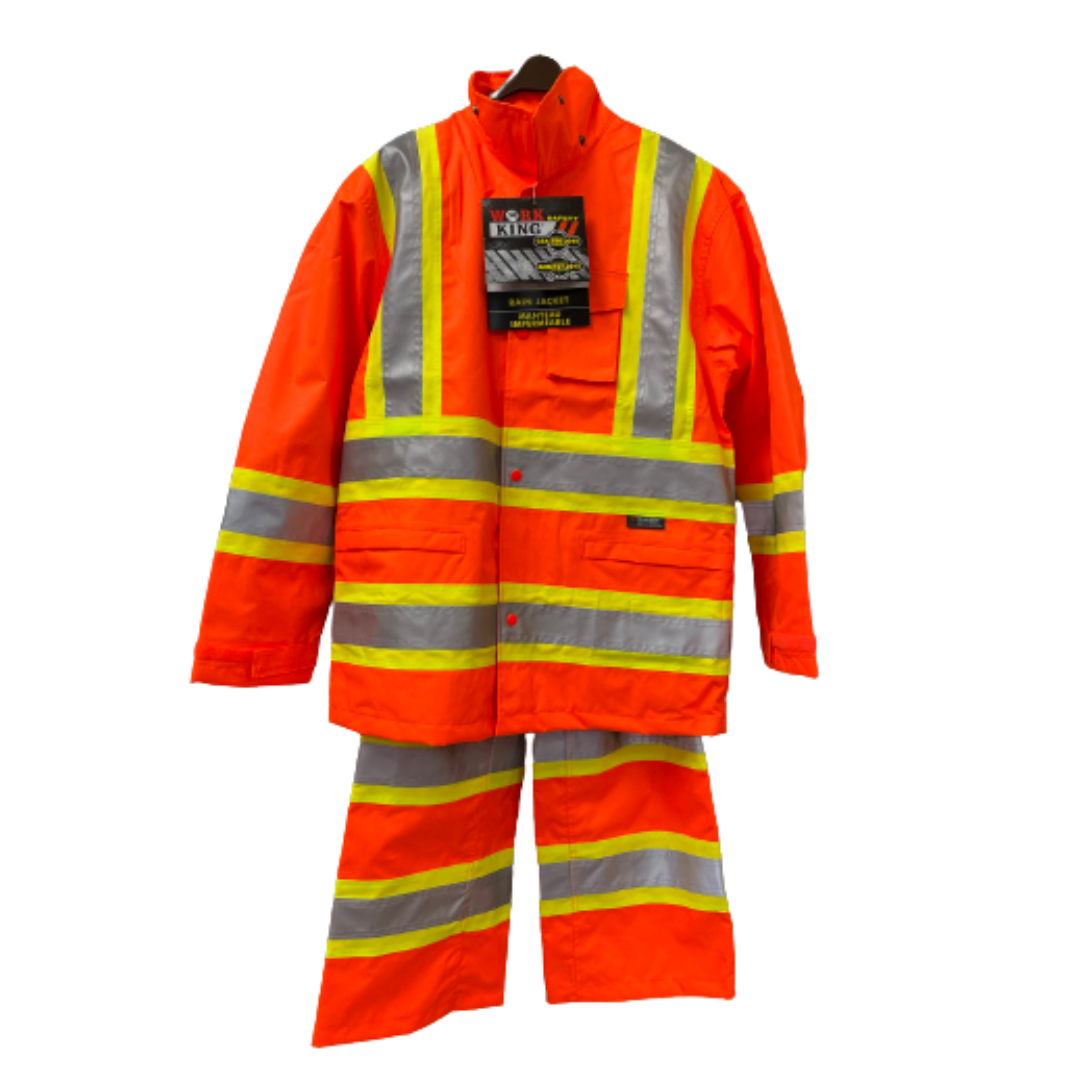 Safety Hi-Visibility Class 3 Waterproof Rain Jacket, Size Medium | Puretap  Water Distillers.